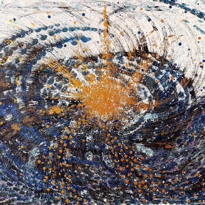 tableau-abstrait-cosmique-contemporain-supernovae