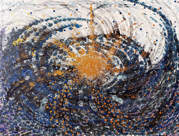 tableau-abstrait-cosmique-contemporain-supernovae