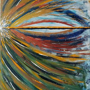 L’Œil - Tableau abstrait contemporain