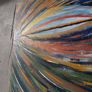 Alternative view of L’Œil - Tableau abstrait contemporain
