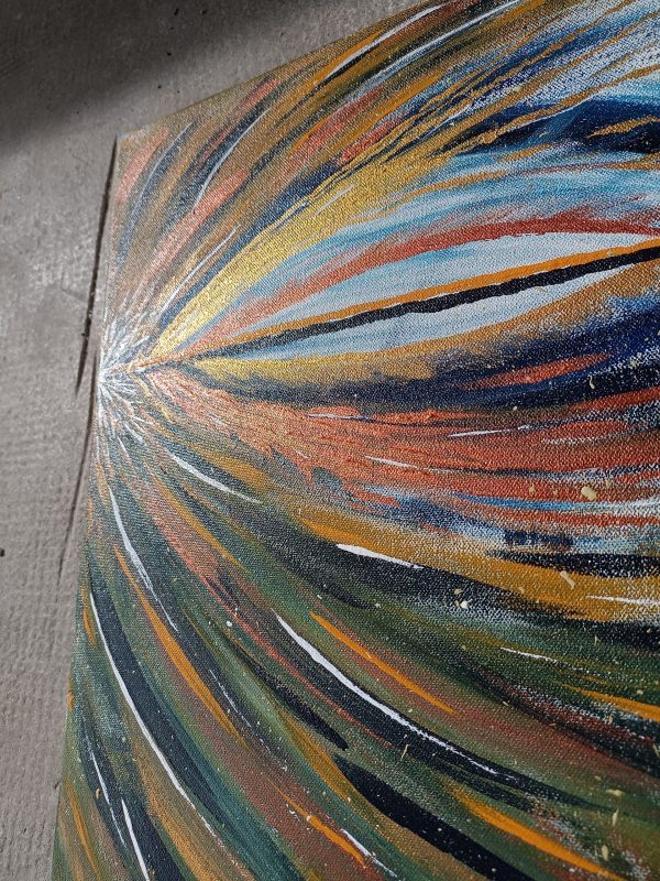 L’Œil - Tableau abstrait contemporain